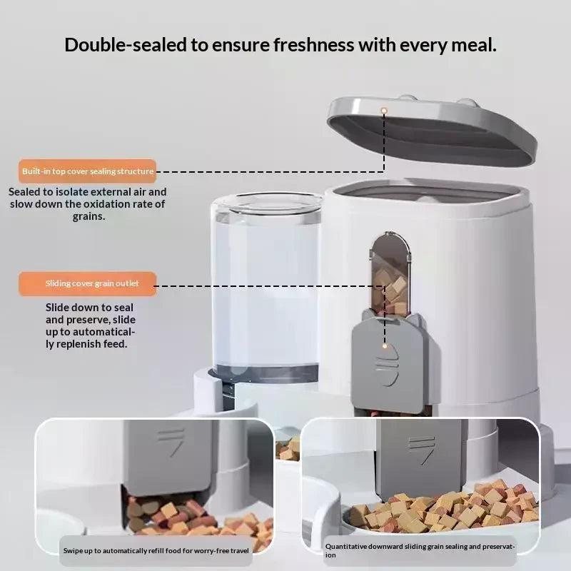Large Capacity Pet Feeder