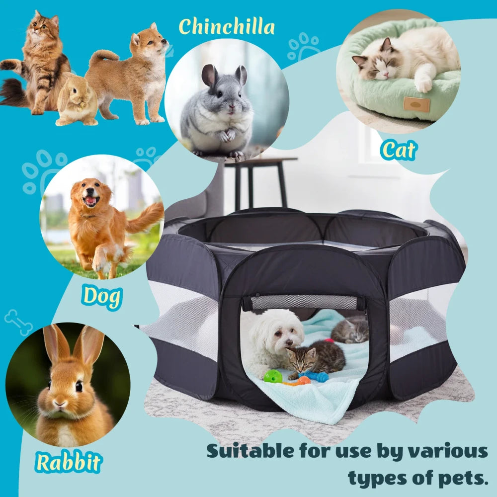 Foldable Small Animal Playpen