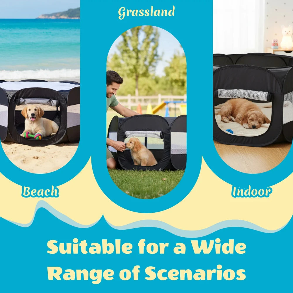 Foldable Small Animal Playpen