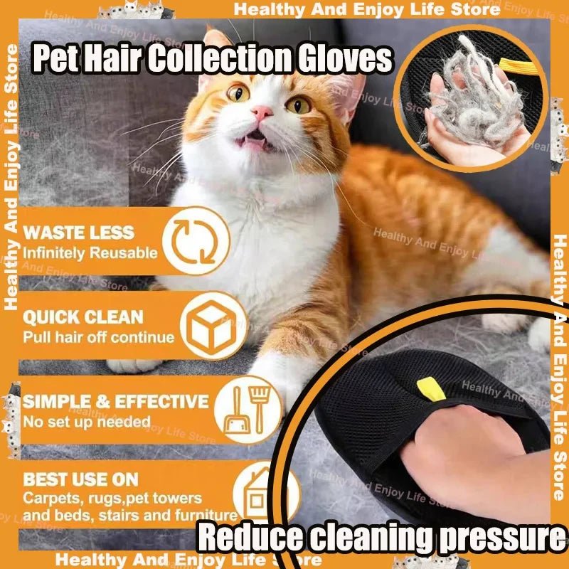 Pet Hair Removal Gloves