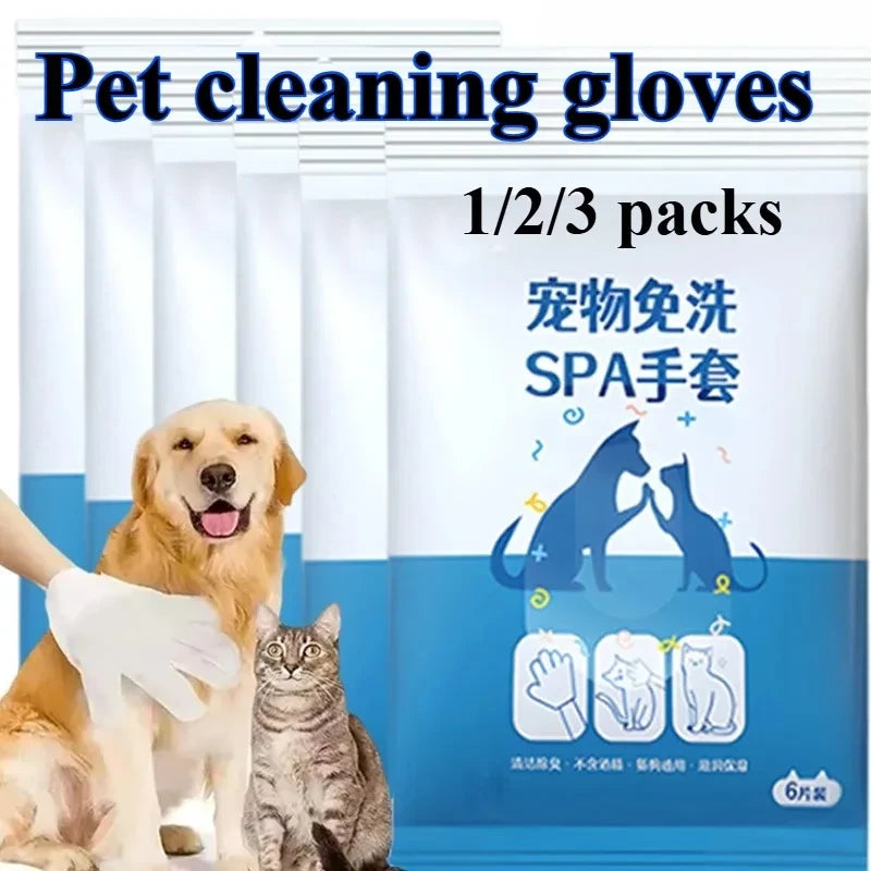 Disposable Pet Cleaning Gloves