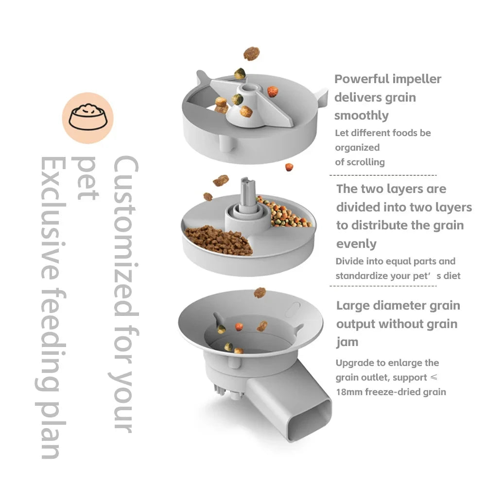 Double Bowl Smart Feeder
