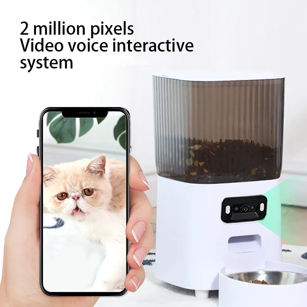Double Bowl Smart Feeder