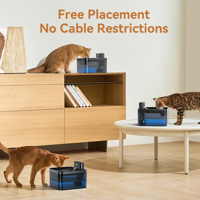 ROJECO Automatic Cat Water Fountain