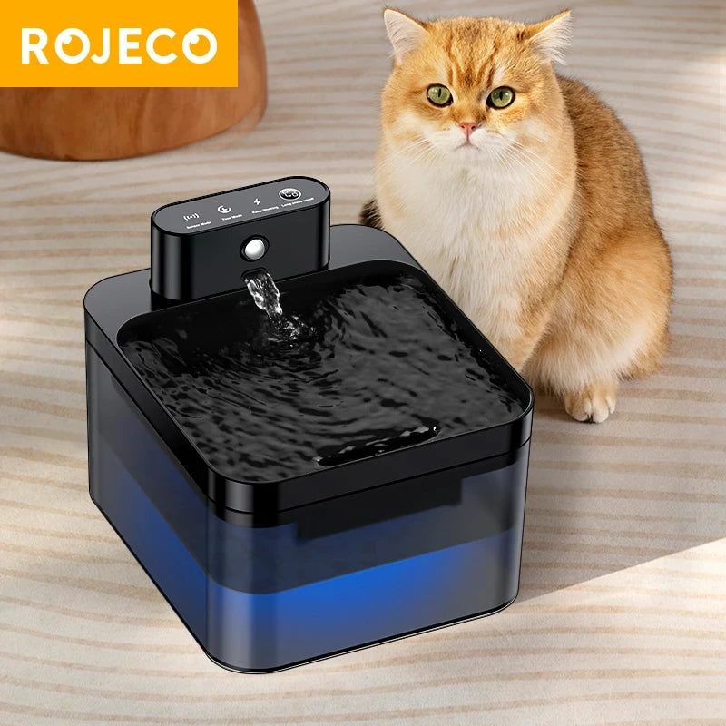 ROJECO Automatic Cat Water Fountain