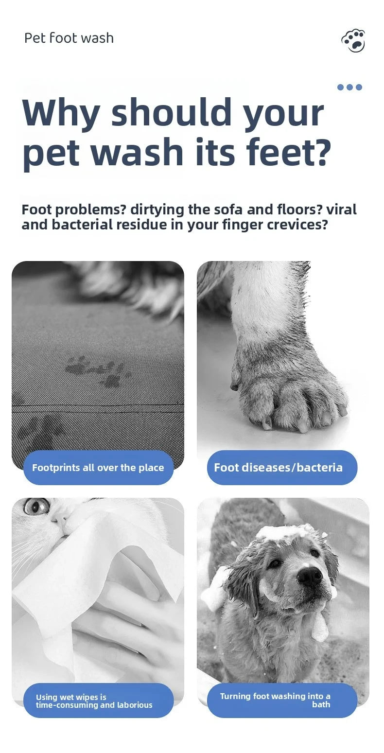 Automatic Pet Foot Washer