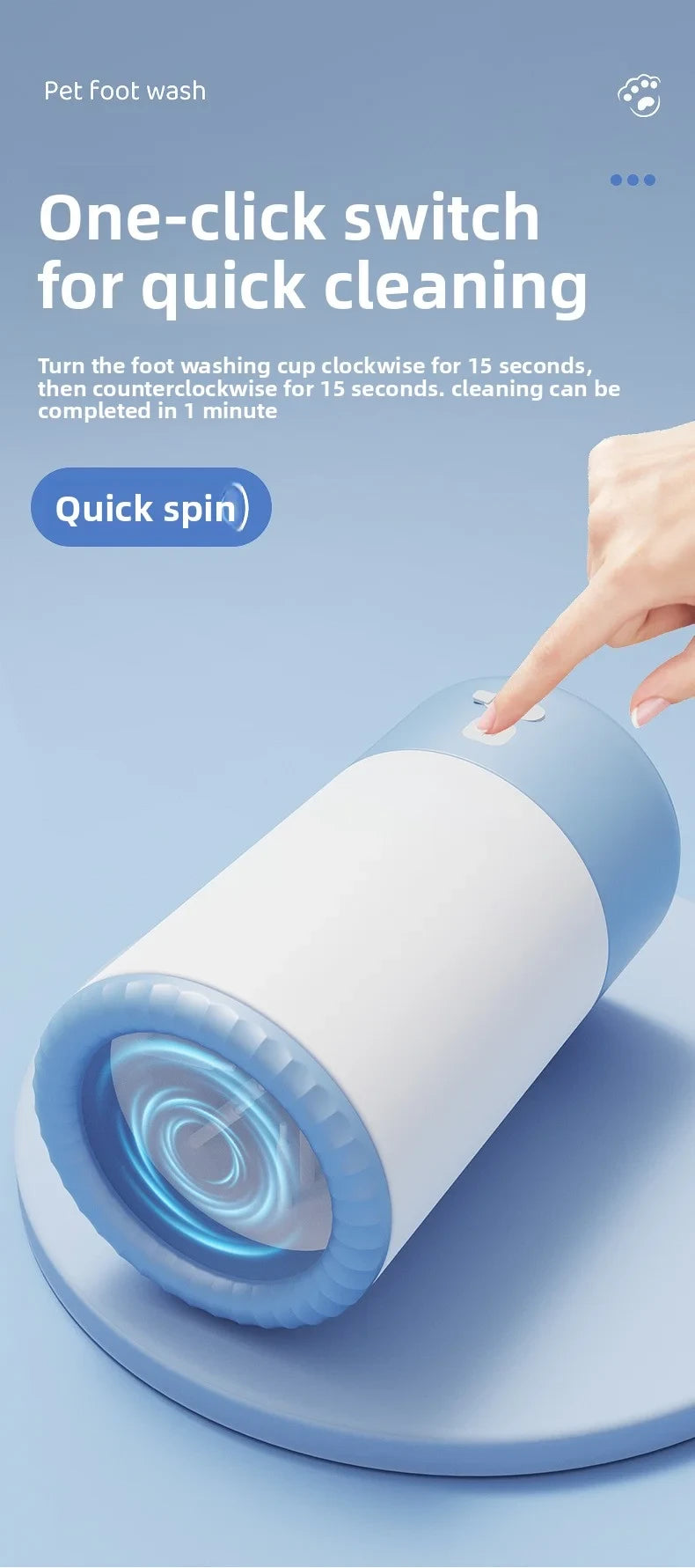 Automatic Pet Foot Washer