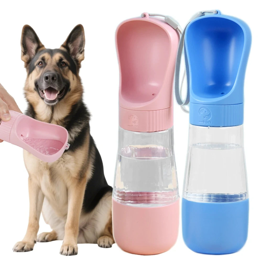 2-in-1 Dog Water Bottle