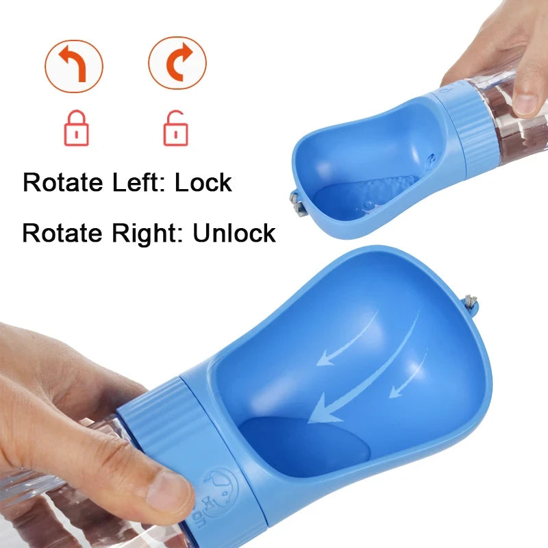 2-in-1 Dog Water Bottle