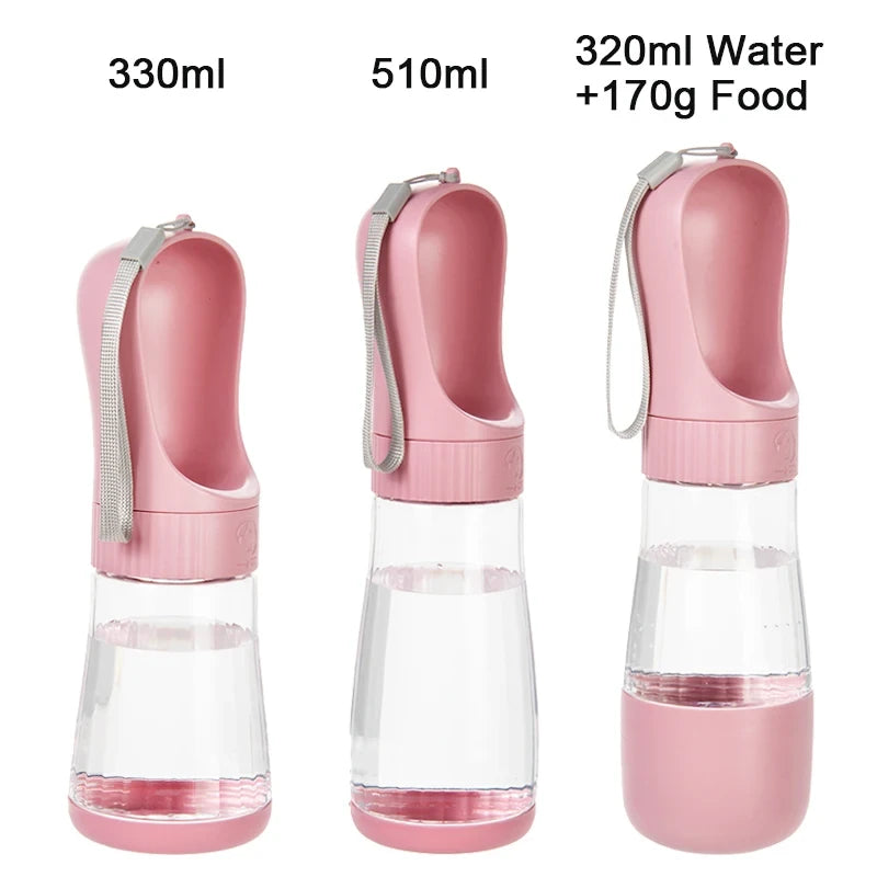 2-in-1 Dog Water Bottle