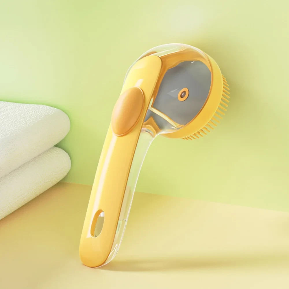 Pet Bath Brush Green