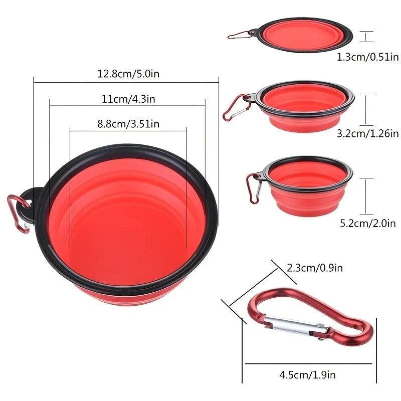 Collapsible Pet Food Bowl