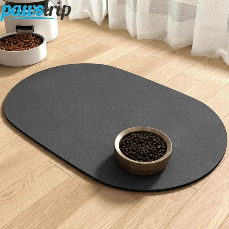 Oval Pet Feeding Mat
