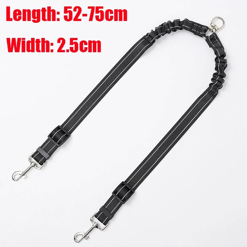 Double-Ended Retractable Dog Leash