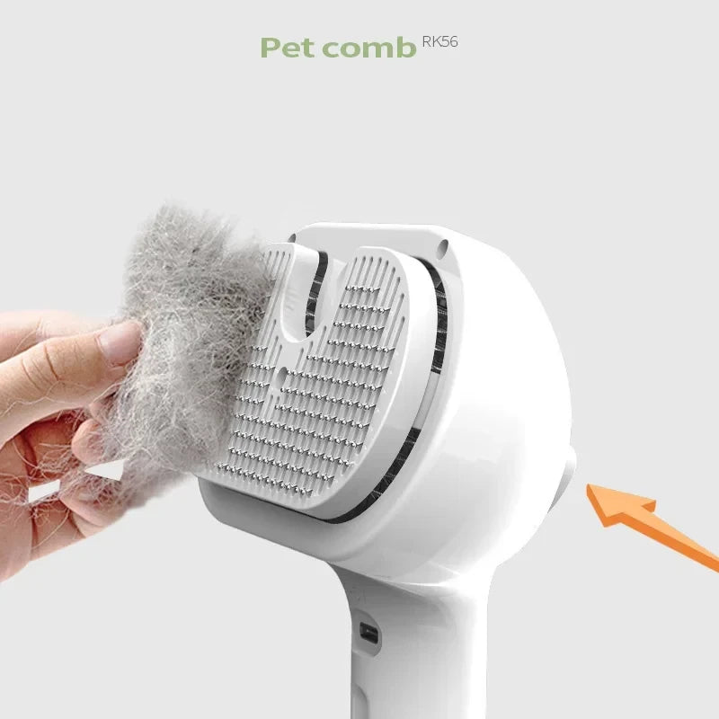 Steamy Pet Grooming Brush