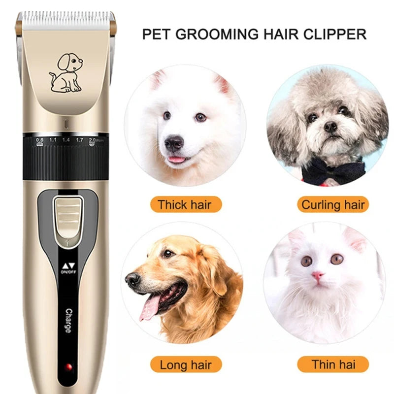 Electric Pet Grooming Kit
