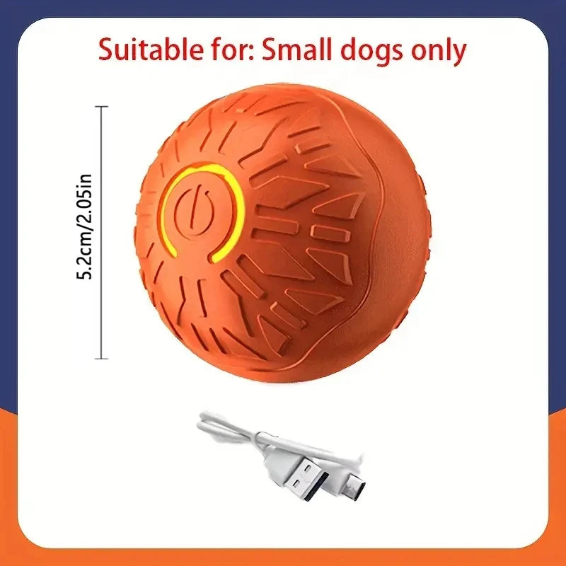 Interactive Rolling Dog Toy