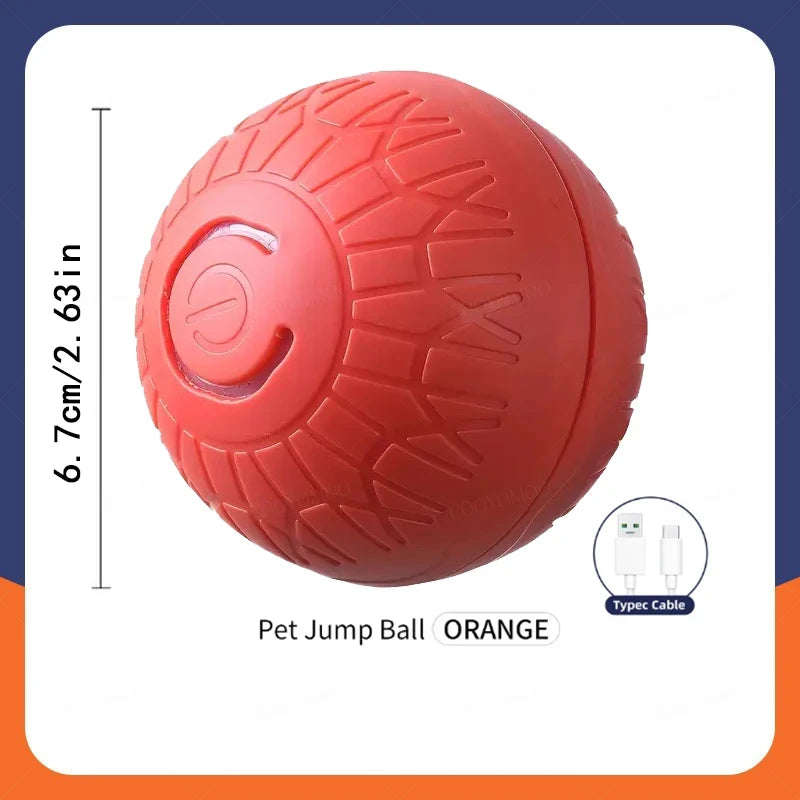 Interactive Rolling Dog Toy