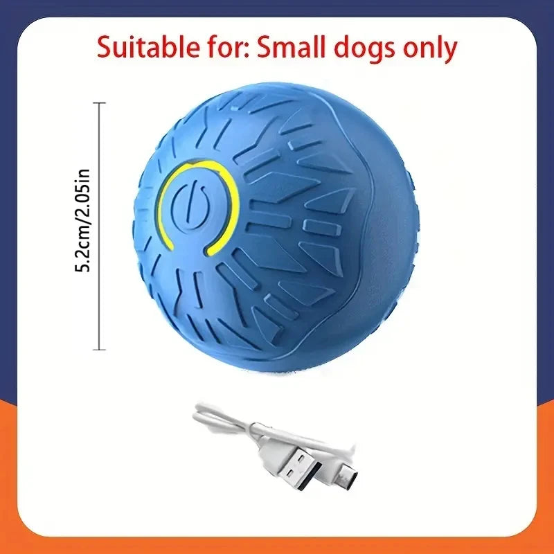 Interactive Rolling Dog Toy