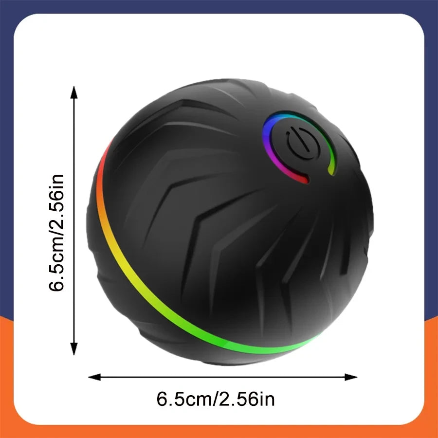 Interactive Rolling Dog Toy