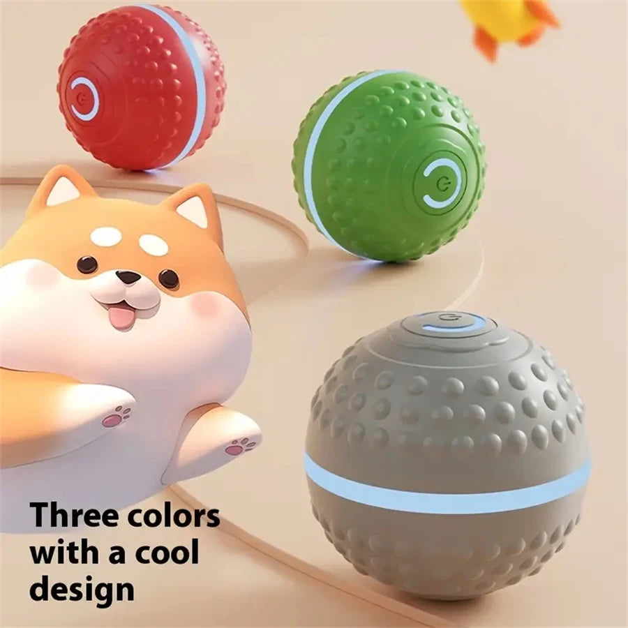 Interactive Rolling Dog Toy