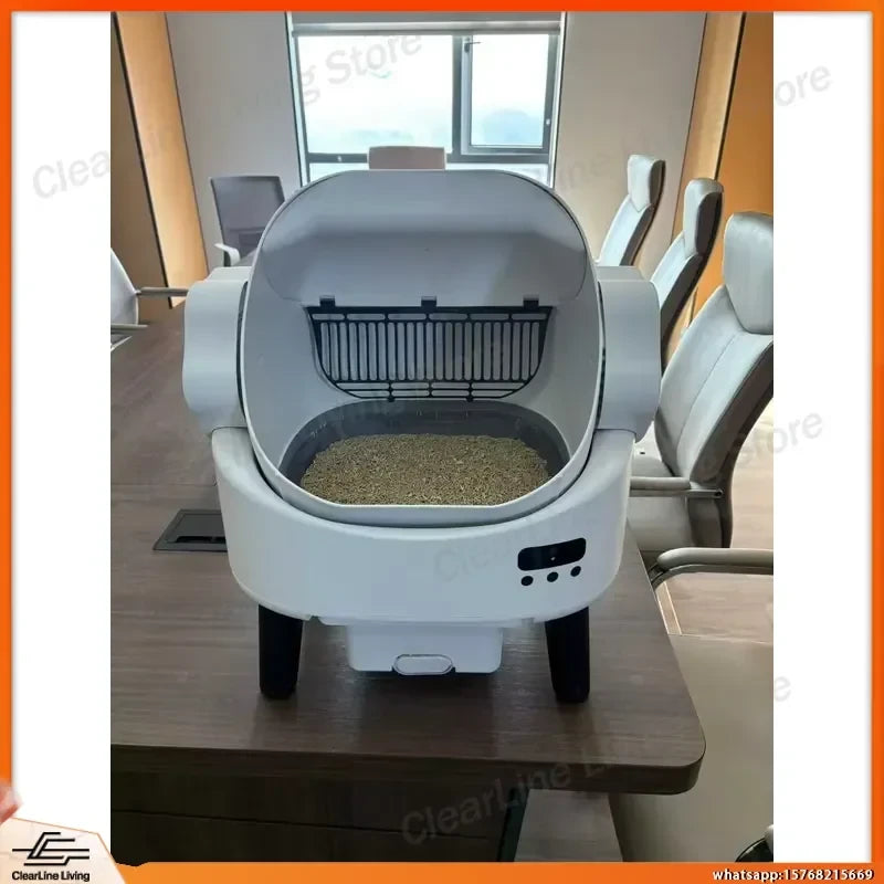 Automatic Self-Cleaning Cat Litter Box