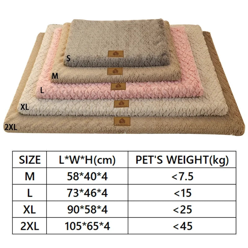 Orthopedic Faux Fur Pet Bed