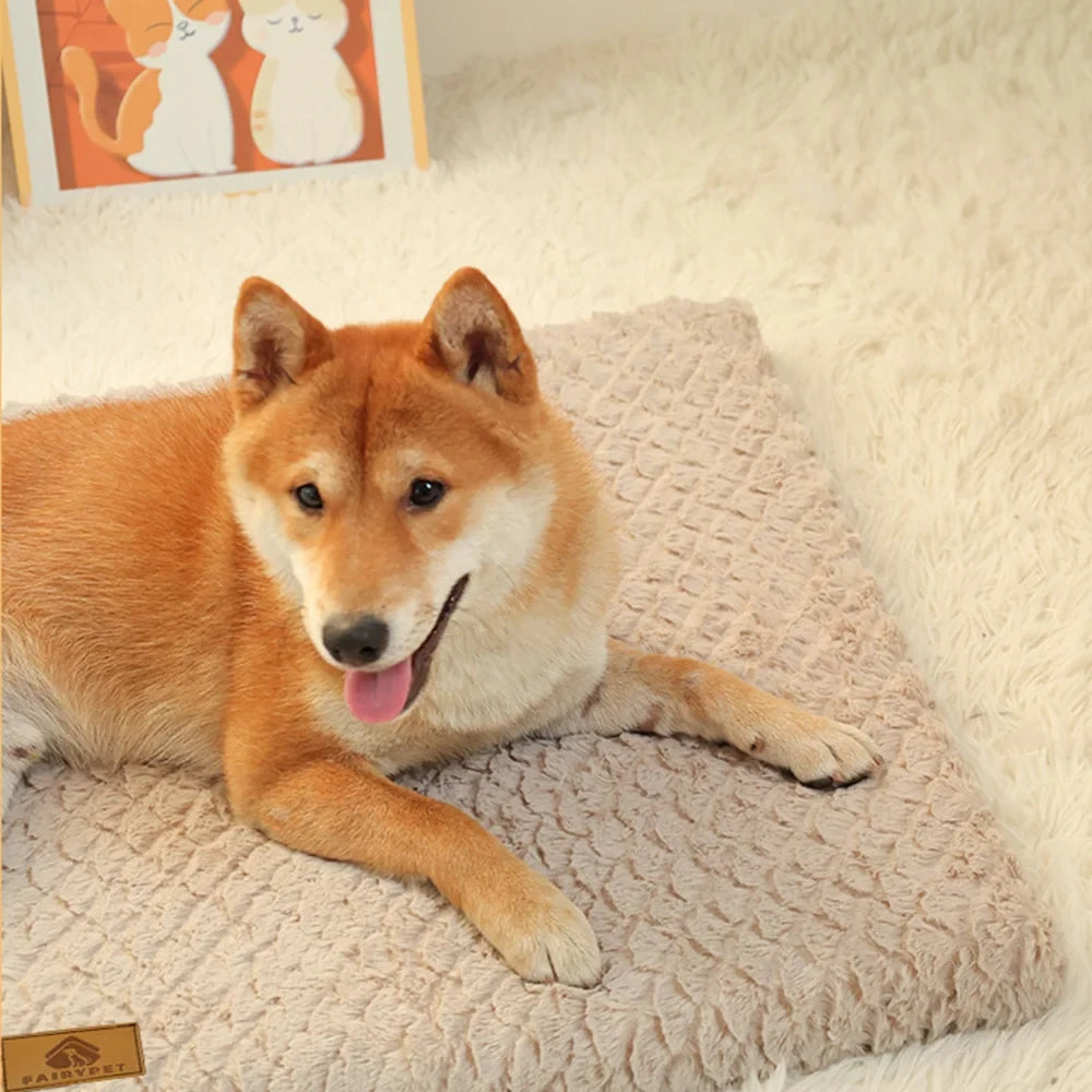 Orthopedic Faux Fur Pet Bed