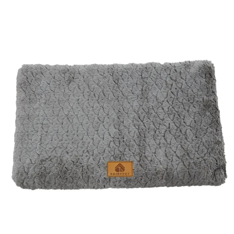 Orthopedic Faux Fur Pet Bed
