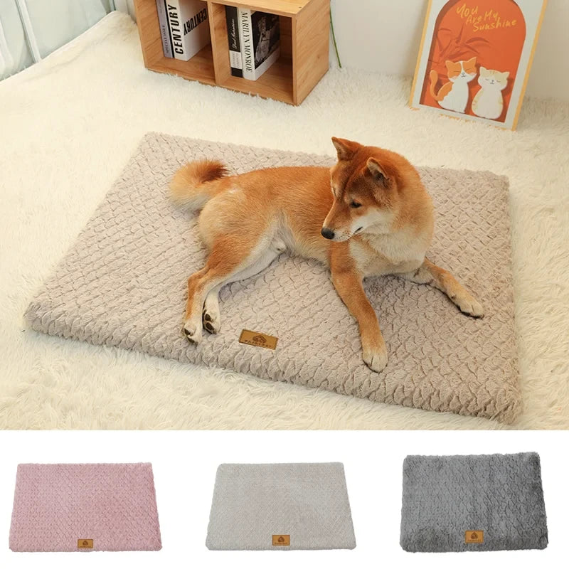 Orthopedic Faux Fur Pet Bed