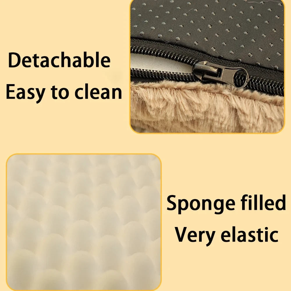 Orthopedic Faux Fur Pet Bed