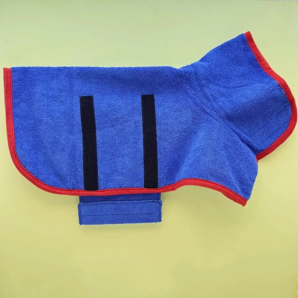 Absorbent Dog Bathrobe