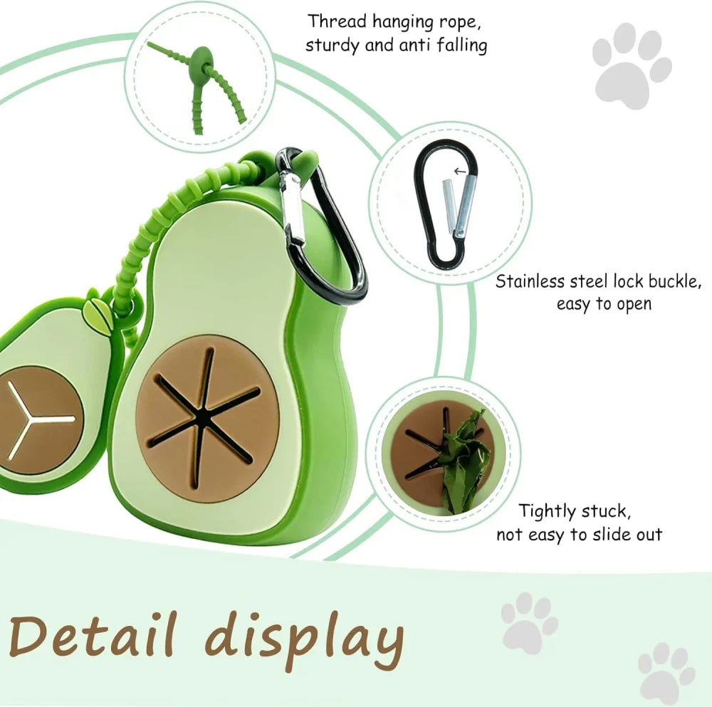 Silicone Dog Waste Bag Dispenser