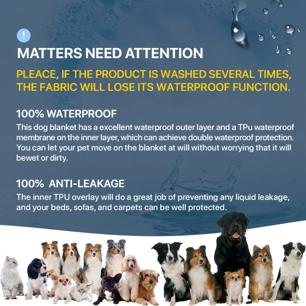 Waterproof Pet Furniture Cover – Sofa & Couch Protector for Dogs & Cats