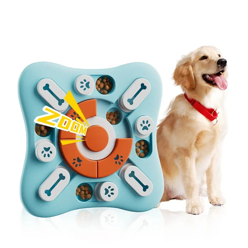 Interactive Puppy Puzzle Feeder