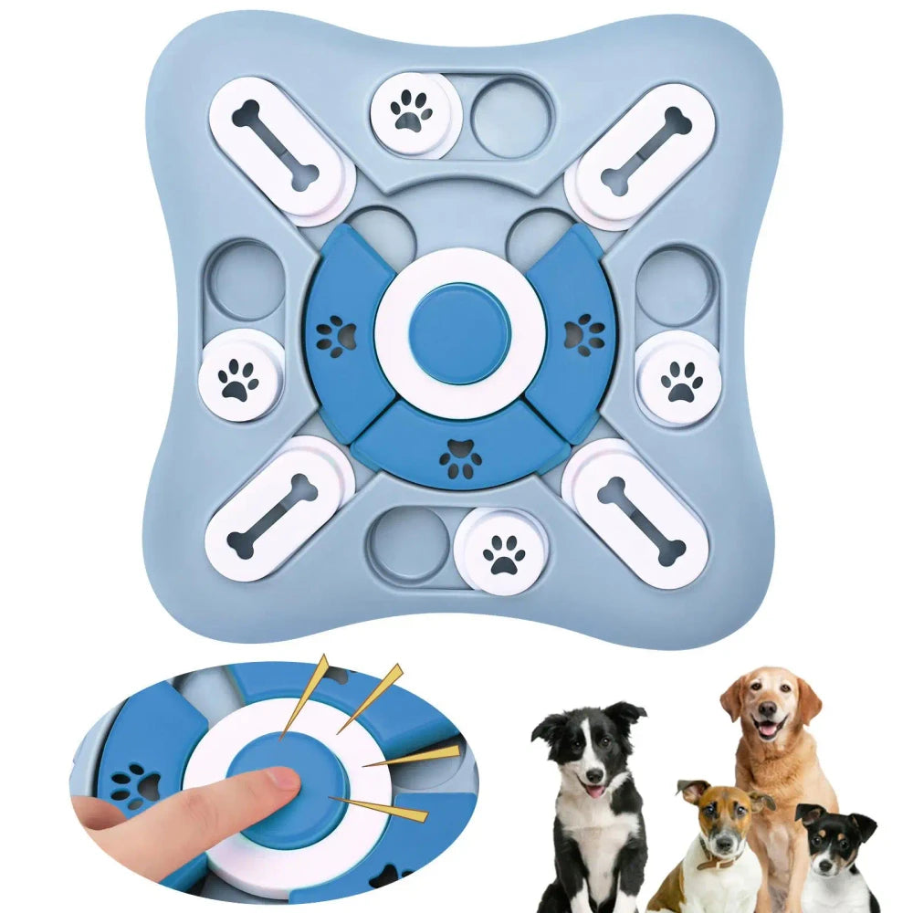 Interactive Puppy Puzzle Feeder