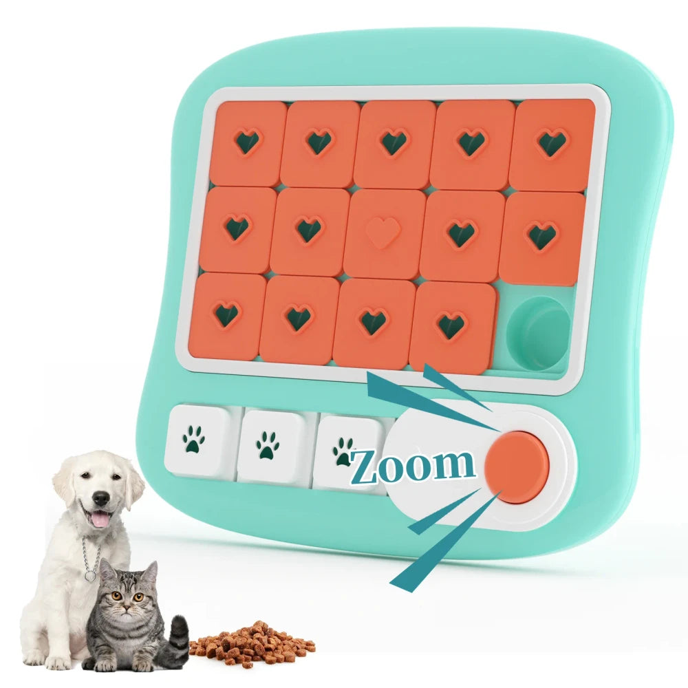 Interactive Puppy Puzzle Feeder