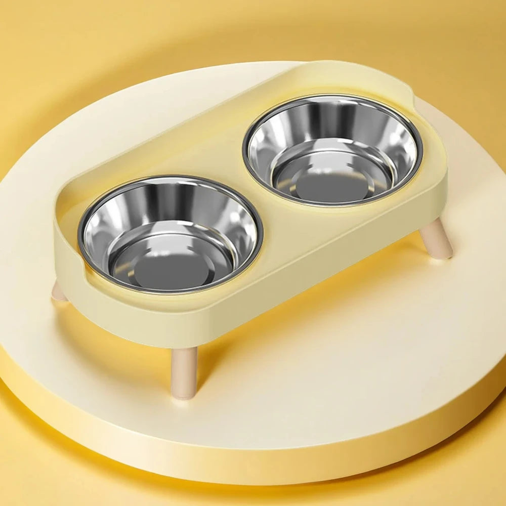 Colorful Elevated Pet Feeder
