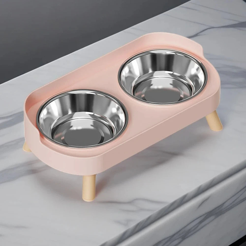 Colorful Elevated Pet Feeder