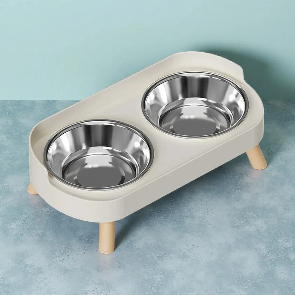 Colorful Elevated Pet Feeder