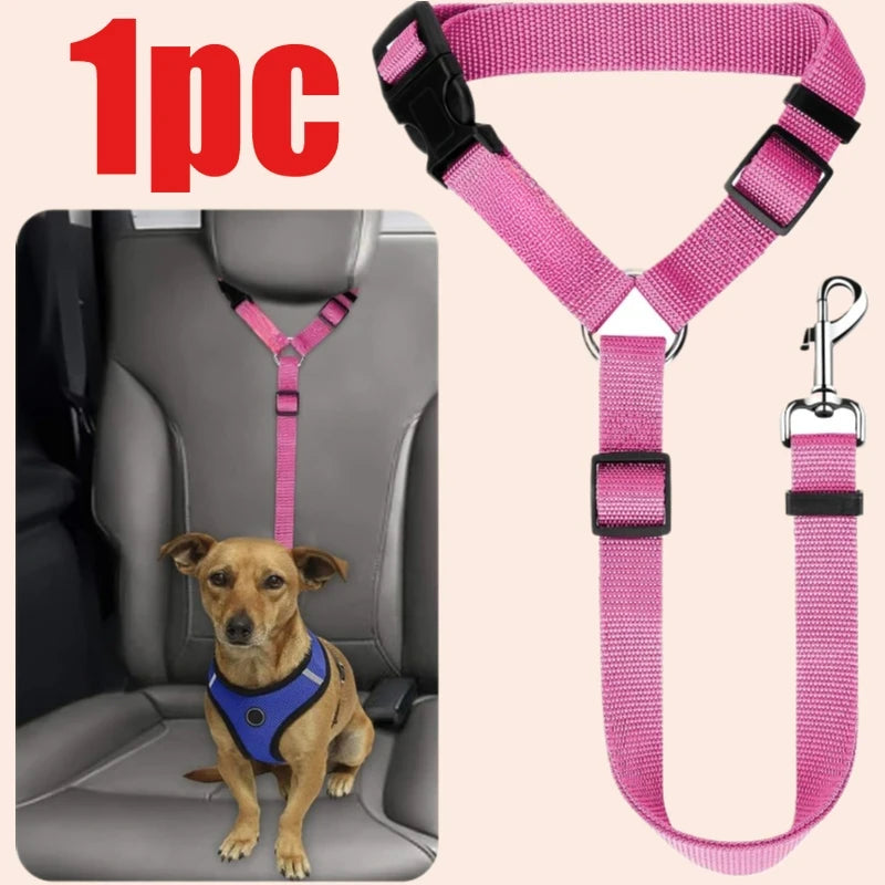 Adjustable Nylon Pet Car Seat Belt