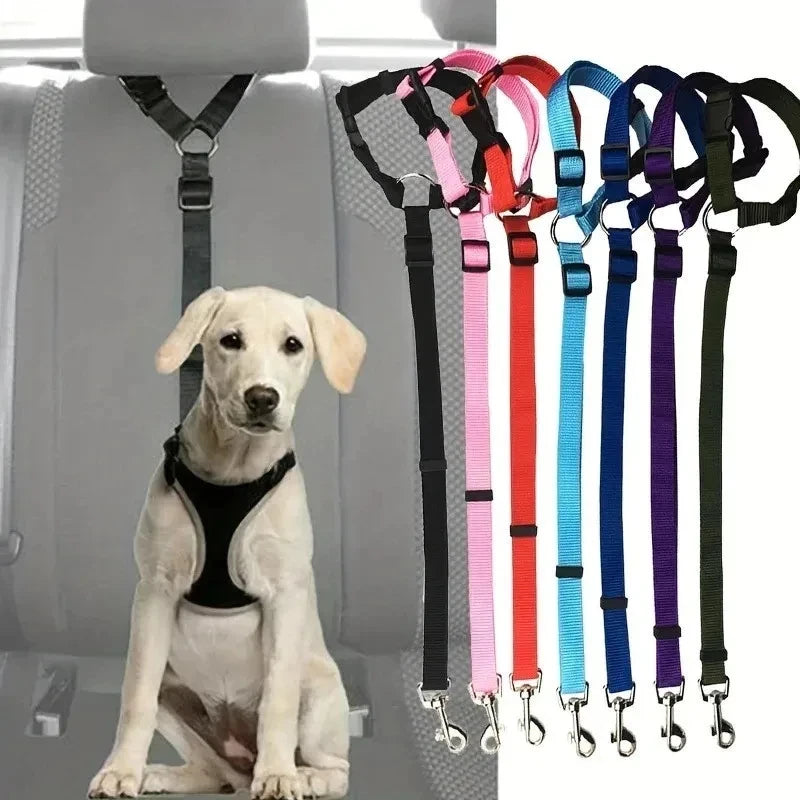 Adjustable Nylon Pet Car Seat Belt