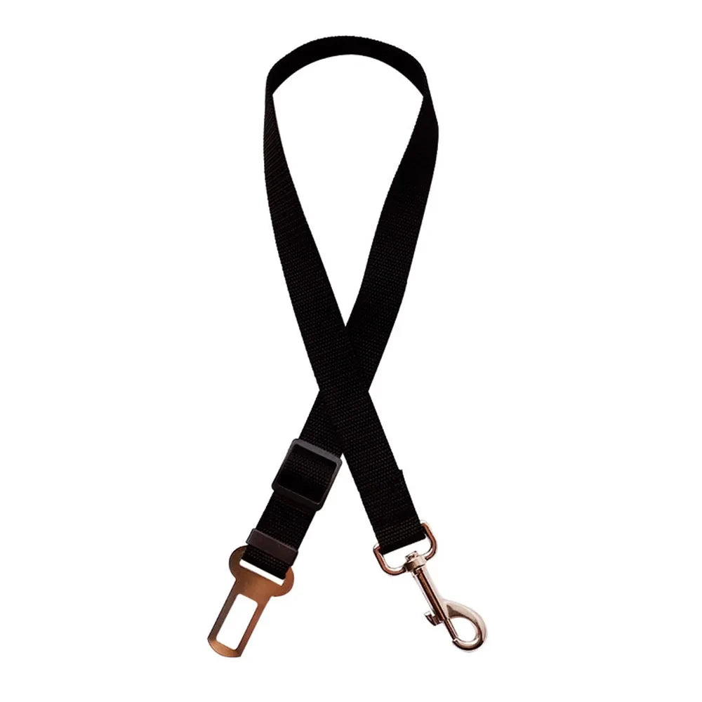 Reflective Dog Car Seat Belt – Elastic Safety Harness for Travel