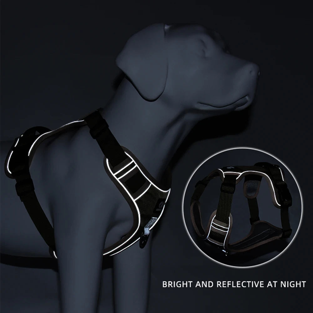 Reflective Adjustable Dog Vest Harness