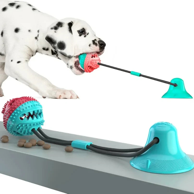 Interactive Dog Suction Cup Chew Toy