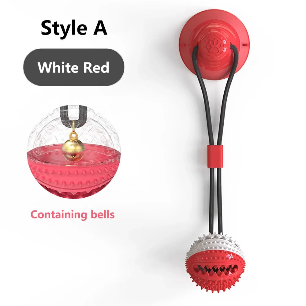 Interactive Dog Suction Cup Chew Toy