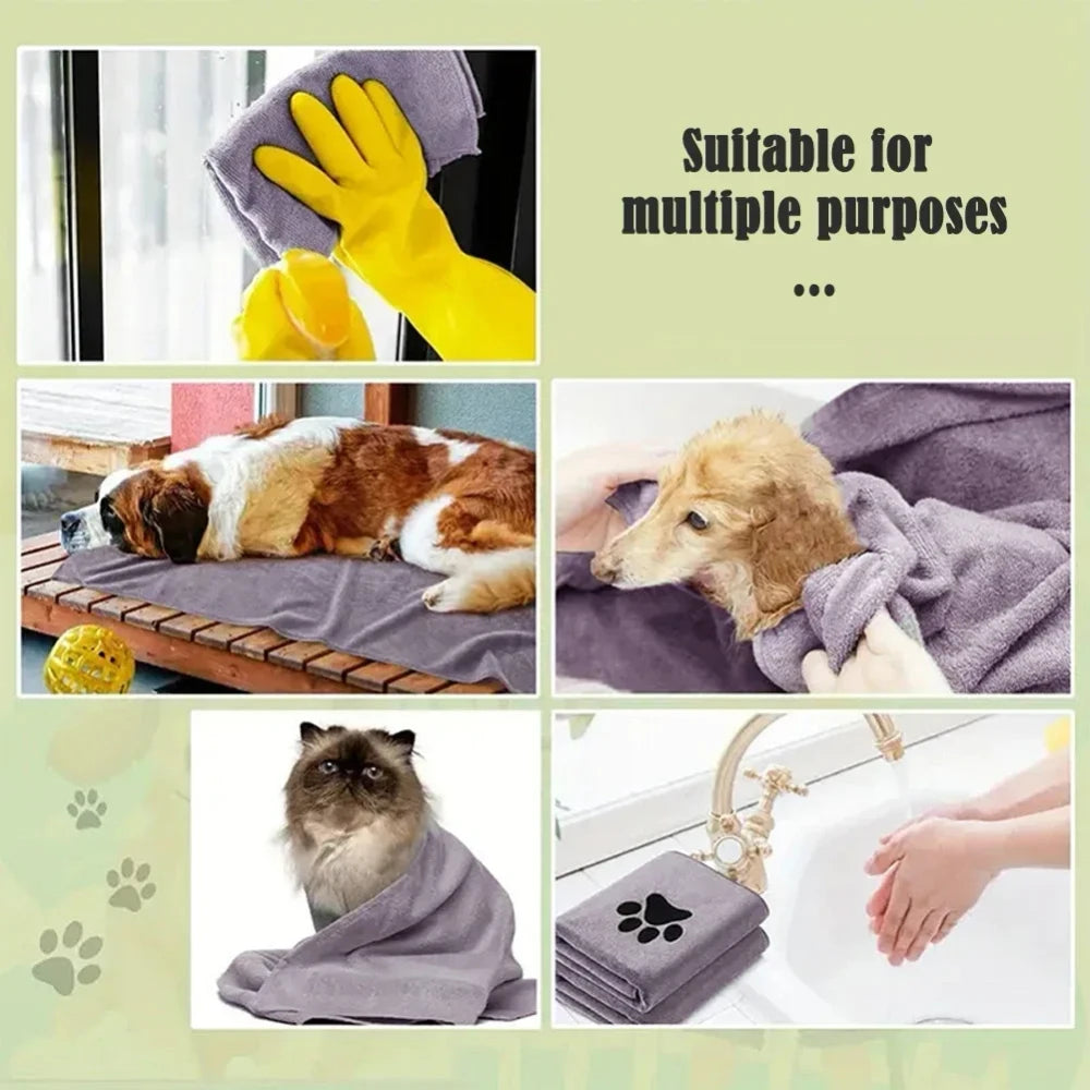Quick Drying Microfiber Pet Towel