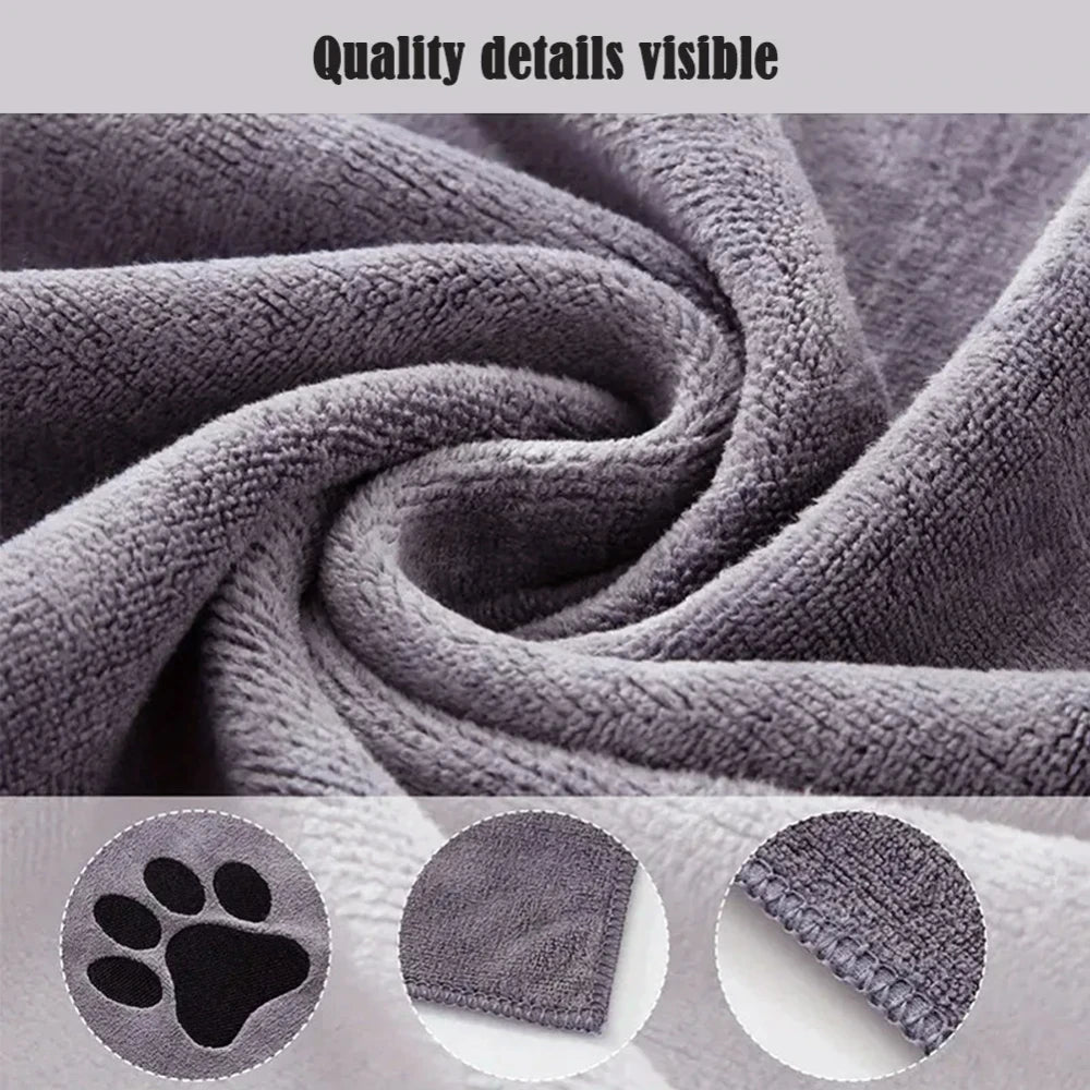 Quick Drying Microfiber Pet Towel
